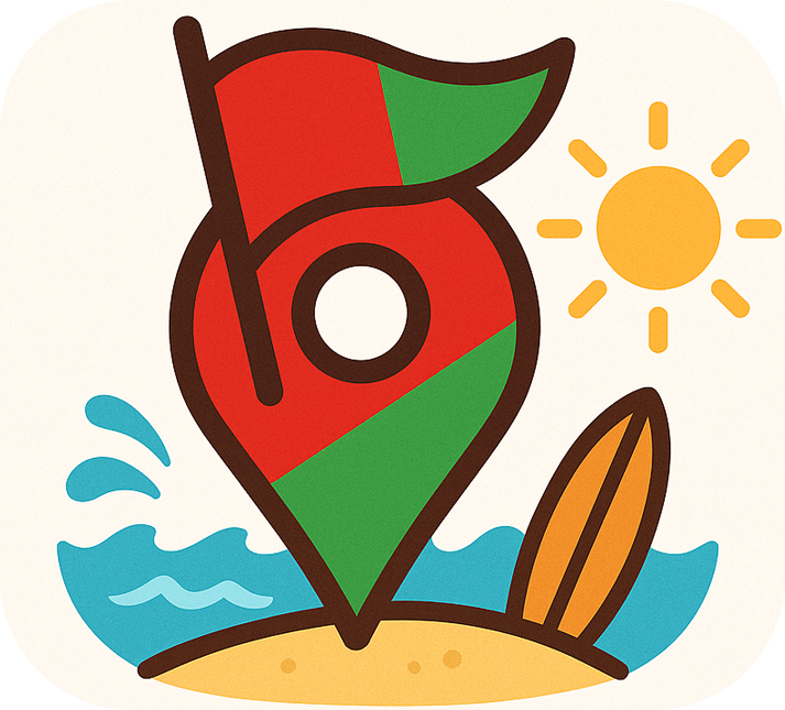 Beach Flag Logo